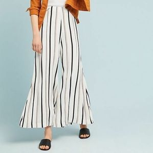 Anthropologie Striped Boho Palazzo Pants